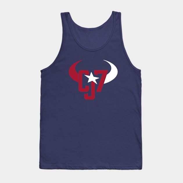 CJ Stroud 7, Houston Football design Tank Top by FanSwagUnltd